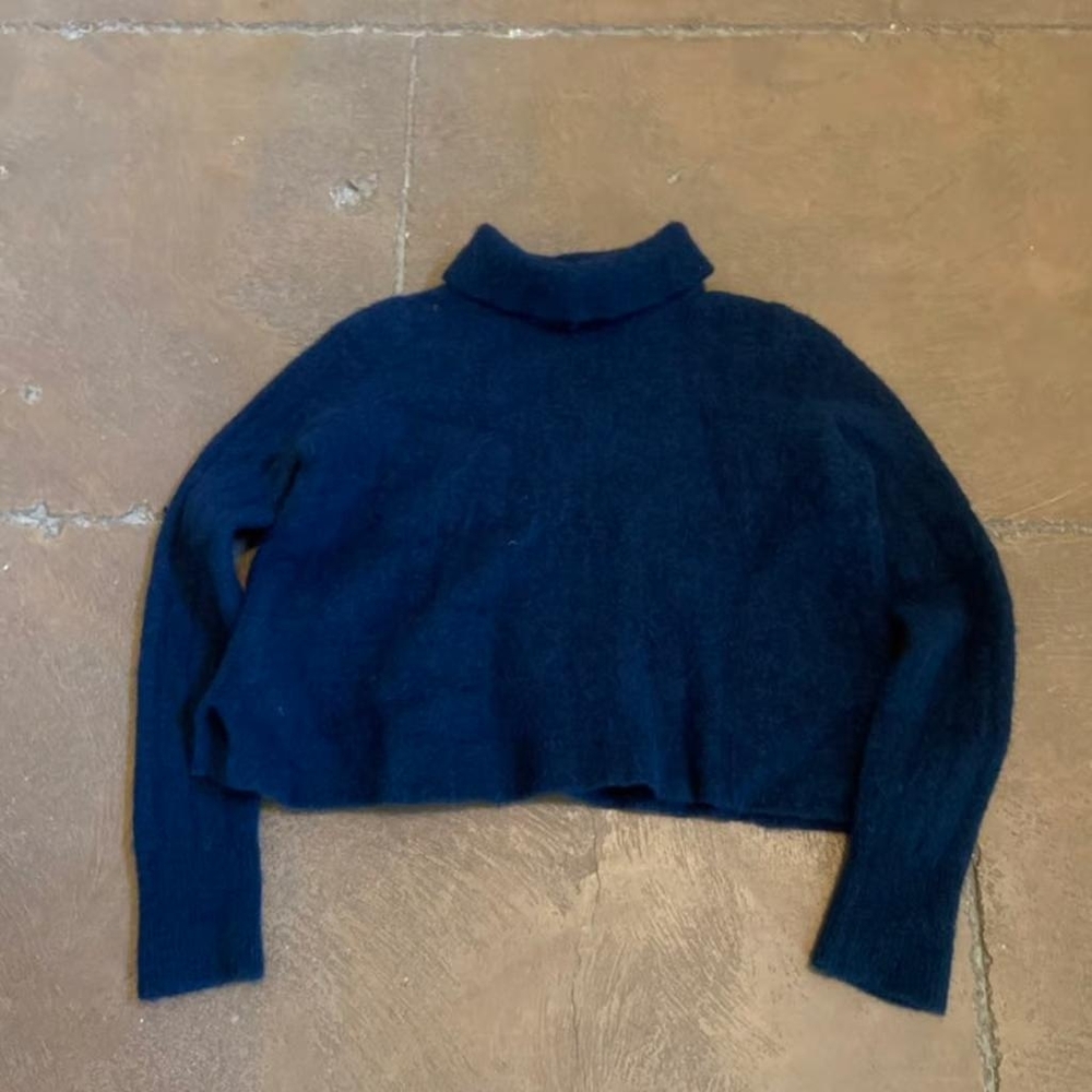 Banana Republic Women's Cropped Turtleneck Sweater